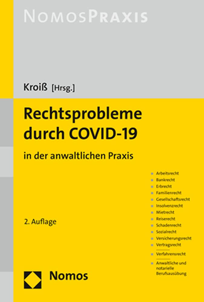 Rechtsprobleme durch COVID-19 Law