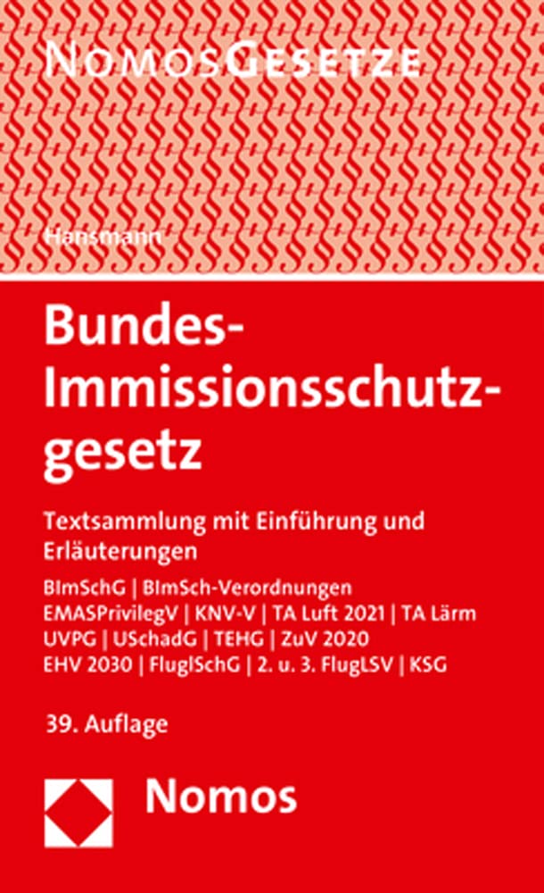 Bundes-Immissionsschutzgesetz Law