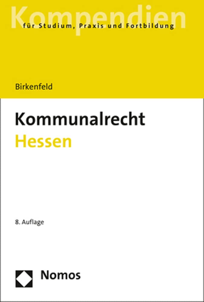 Kommunalrecht Hessen Law