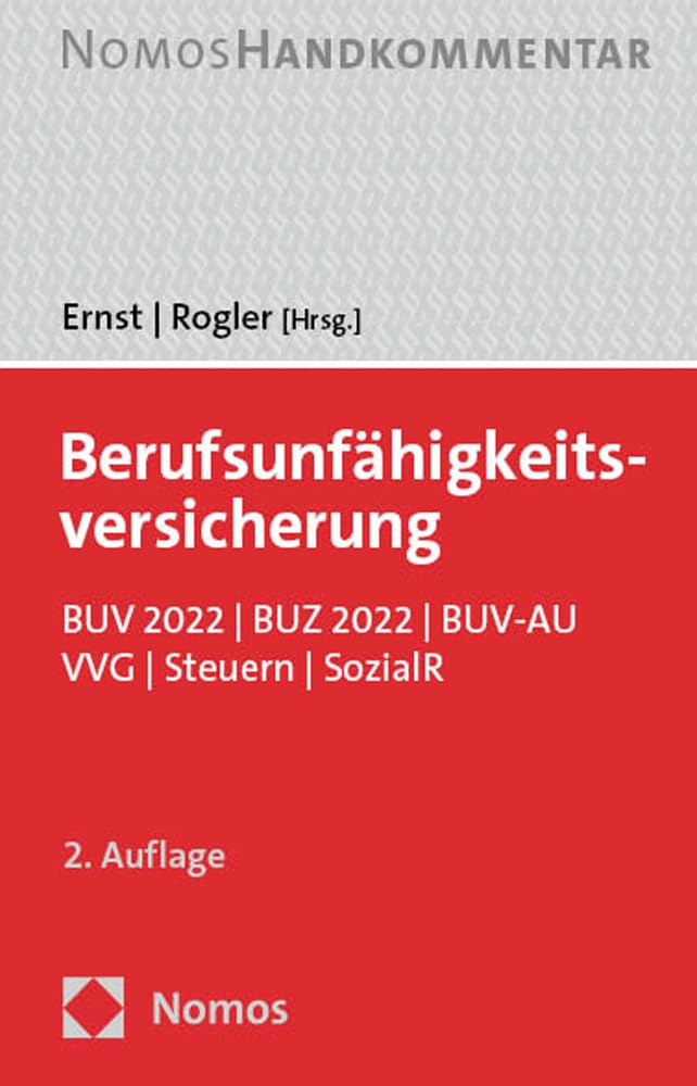 Berufsunfähigkeitsversicherung Law