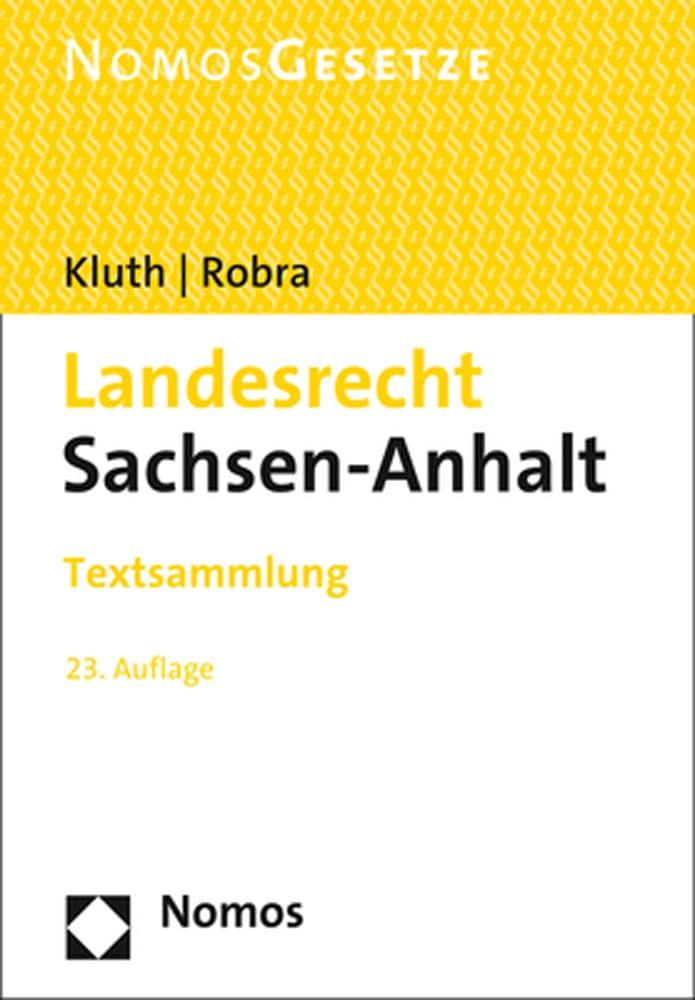 Product Image: Landesrecht Sachsen-Anhalt
