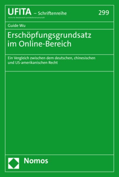 Erschöpfungsgrundsatz im Online-Bereich Law