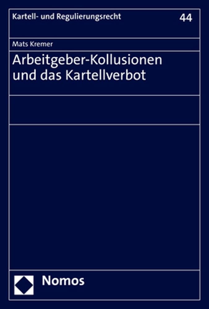 Arbeitgeber-Kollusionen und das Kartellverbot Law