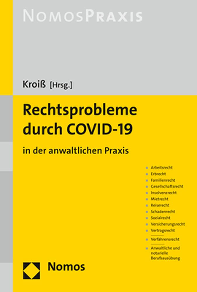 Rechtsprobleme durch COVID-19 Law