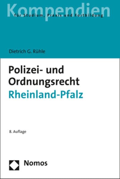 Polizei- und Ordnungsrecht Rheinland-Pfalz Law