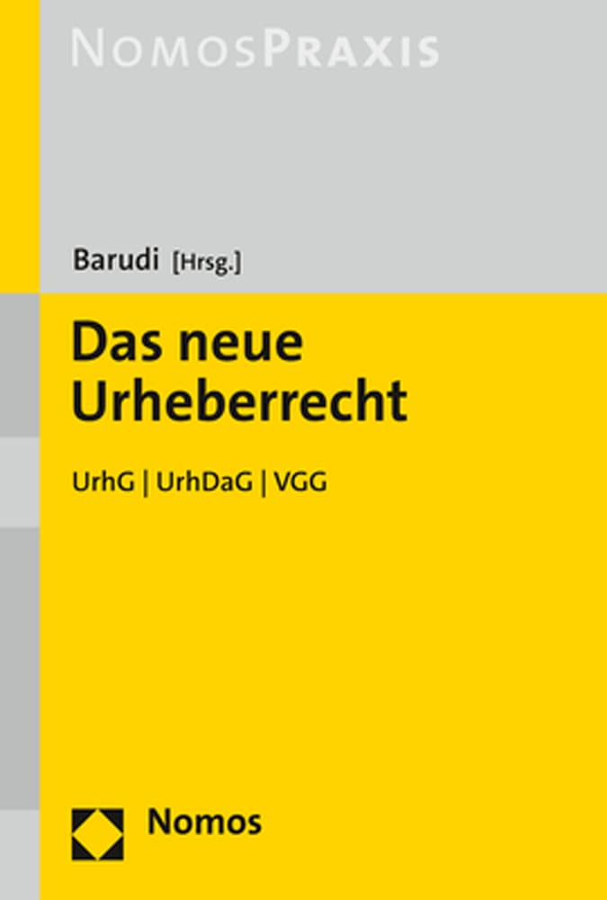 Das neue Urheberrecht: UrhG | UrhDaG | VGG Law