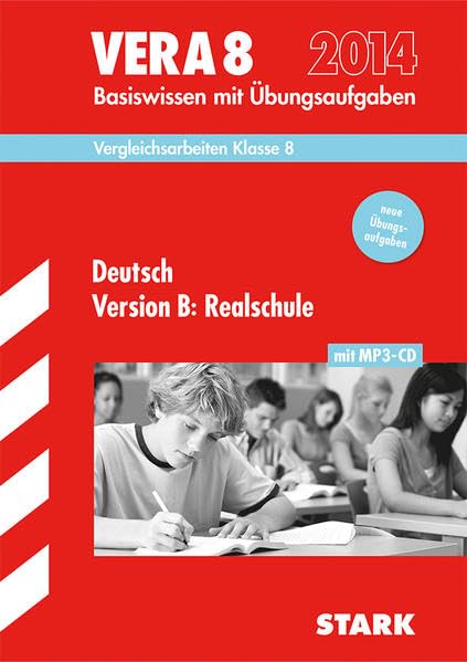 STARK VERA 8 Realschule - Deutsch mit CD: Basiswissen mit Übungsaufgaben. Ohne Lösungen (STARK-Verlag - Zentrale Tests und Prüfungen) Study Guides