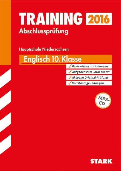 STARK Training Abschlussprüfung Hauptschule Niedersachsen - Englisch, mit CD: Zur optimalen Prüfungsvorbereitung Foreign Languages ​​& Dictionaries