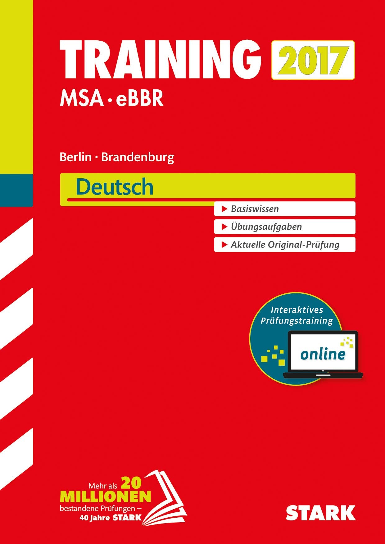 Training Mittlerer Schulabschluss Berlin/Brandenburg - Deutsch inkl. Online-Prüfungstraining Study Guides