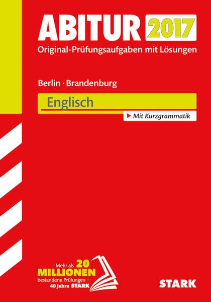Abiturprüfung Berlin/Brandenburg 2017 - Englisch Foreign Languages ​​& Dictionaries