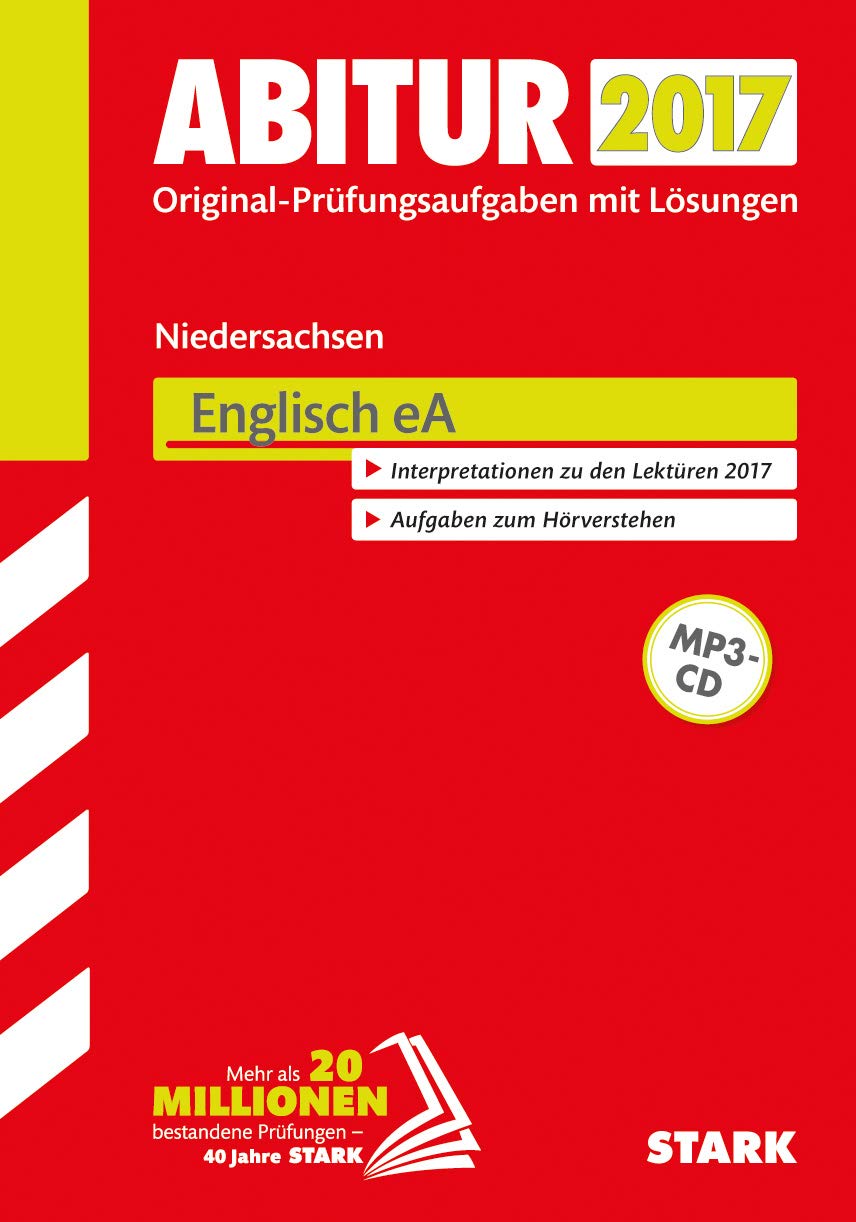 Product Image: Abiturprüfung Niedersachsen 2017 - Englisch EA