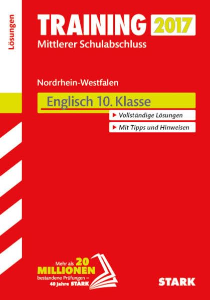 Training Zentrale Prüfung Realschule/Hauptschule Typ B NRW - Englisch Lösungsheft Foreign Languages ​​& Dictionaries