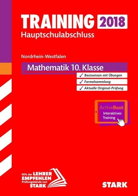 Training Hauptschulabschluss NRW - Mathematik inkl. Online-Prüfungstraining Study Guides