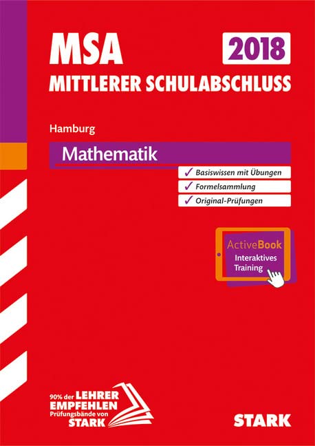 STARK Mittlerer Schulabschluss Hamburg - Mathematik inkl. Online-Prüfungstraining: Ausgabe mit ActiveBook General education