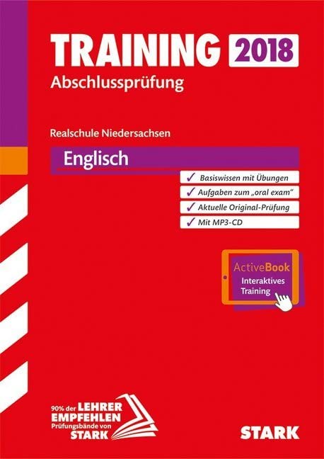 STARK Training Abschlussprüfung Realschule Niedersachsen - Englisch mit MP3-CD - inkl. Online-Prüfungstraining: Ausgabe mit CD + ActiveBook Foreign Languages ​​& Dictionaries