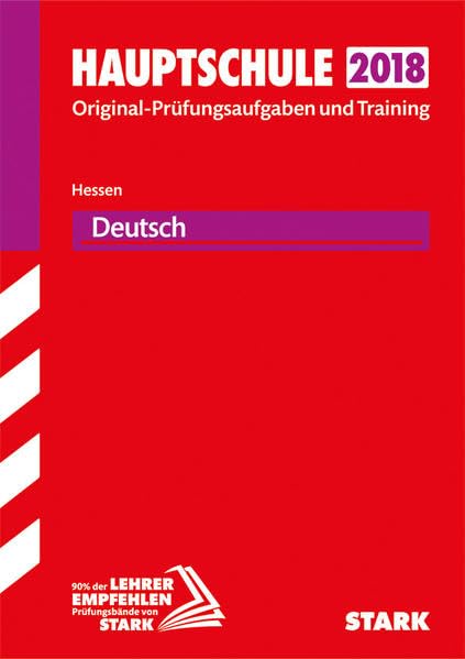 STARK Abschlussprüfung Hauptschule Hessen - Deutsch: Original-Prüfungsaufgaben und Training Study Guides