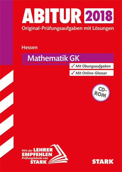 Product Image: Abiturprüfung Hessen 2018 - Mathematik GK, mit CD