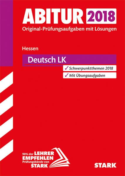 Product Image: Abiturprüfung Hessen 2018 - Deutsch LK