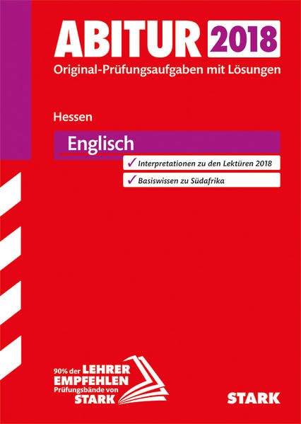 Abiturprüfung Hessen 2018 - Englisch GK/LK Foreign Languages ​​& Dictionaries