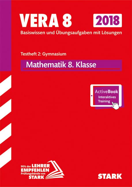 STARK VERA 8 Testheft 2: Gymnasium - Mathematik: Mit Online-Zugang Study Guides