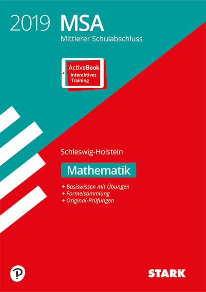 Product Image: Original-Prüfungen und Training MSA 2019 - Mathematik - Schleswig-Holstein