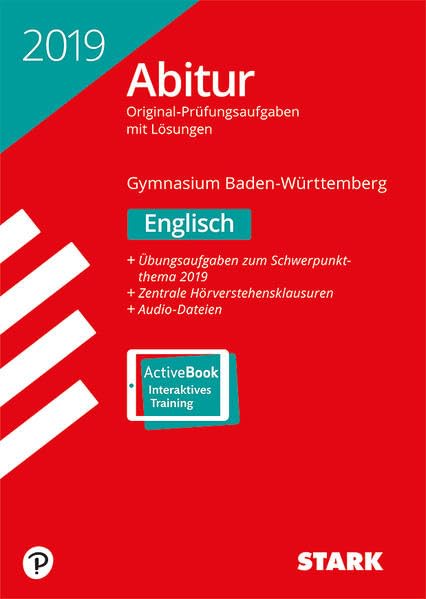 Product Image: Abiturprüfung Baden-Württemberg 2019 - Englisch