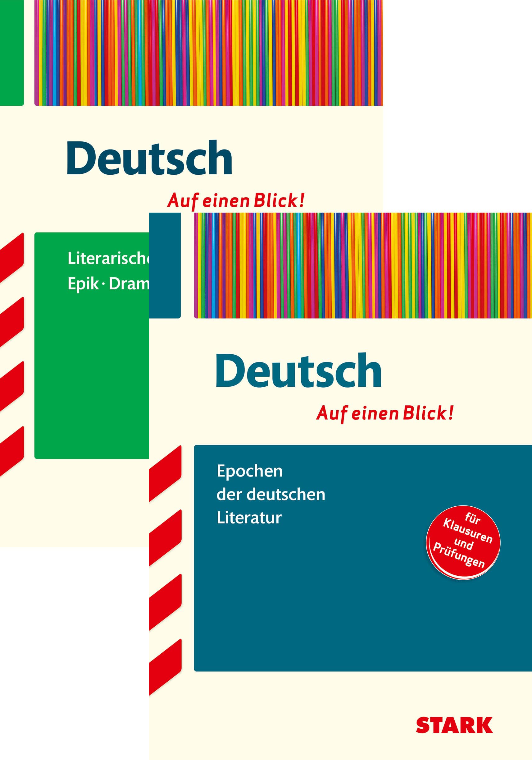 STARK Deutsch Vorteilspaket - Auf einen Blick! Gymnasium - Literaturepochen/Gattungen: Epochen der deutschen Literatur; Literarische Gattungen: Epik, ... Prüfungen (Wissen-KOMPAKT / Auf einen Blick!) Contemporary literature Books