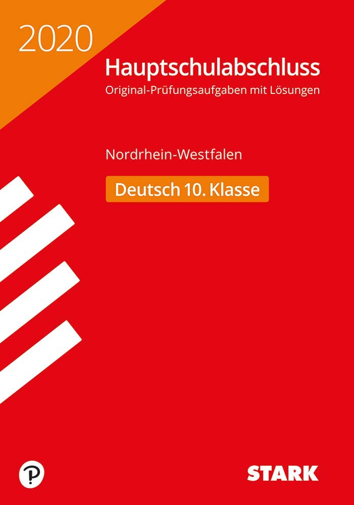 STARK Original-Prüfungen Hauptschulabschluss 2020 - Deutsch - NRW book