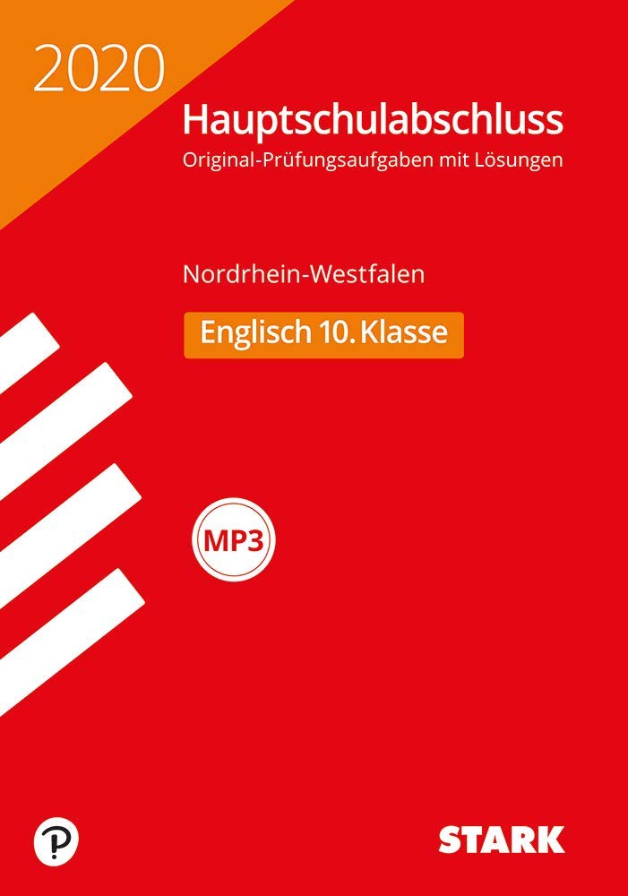 STARK Original-Prüfungen Hauptschulabschluss 2020 - Englisch - NRW Foreign Languages ​​& Dictionaries
