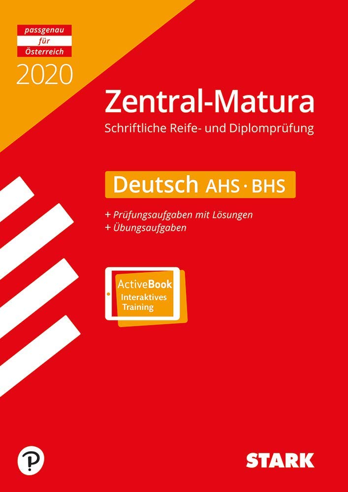 Product Image: Zentral-Matura 2020 - Deutsch - AHS/BHS
