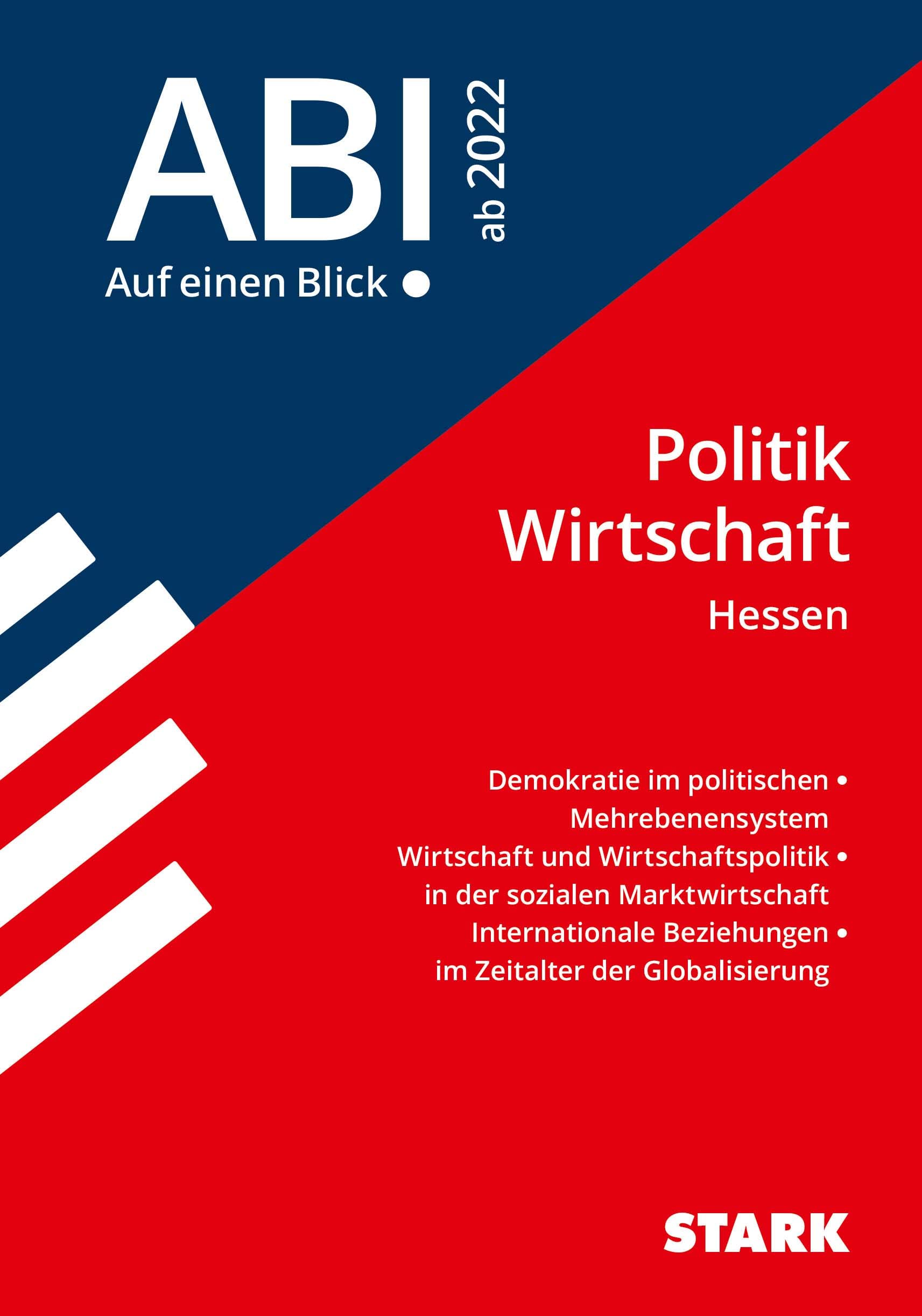 STARK Abi - auf einen Blick! Politik und Wirtschaft Hessen ab 2022 Business, Finance & Career