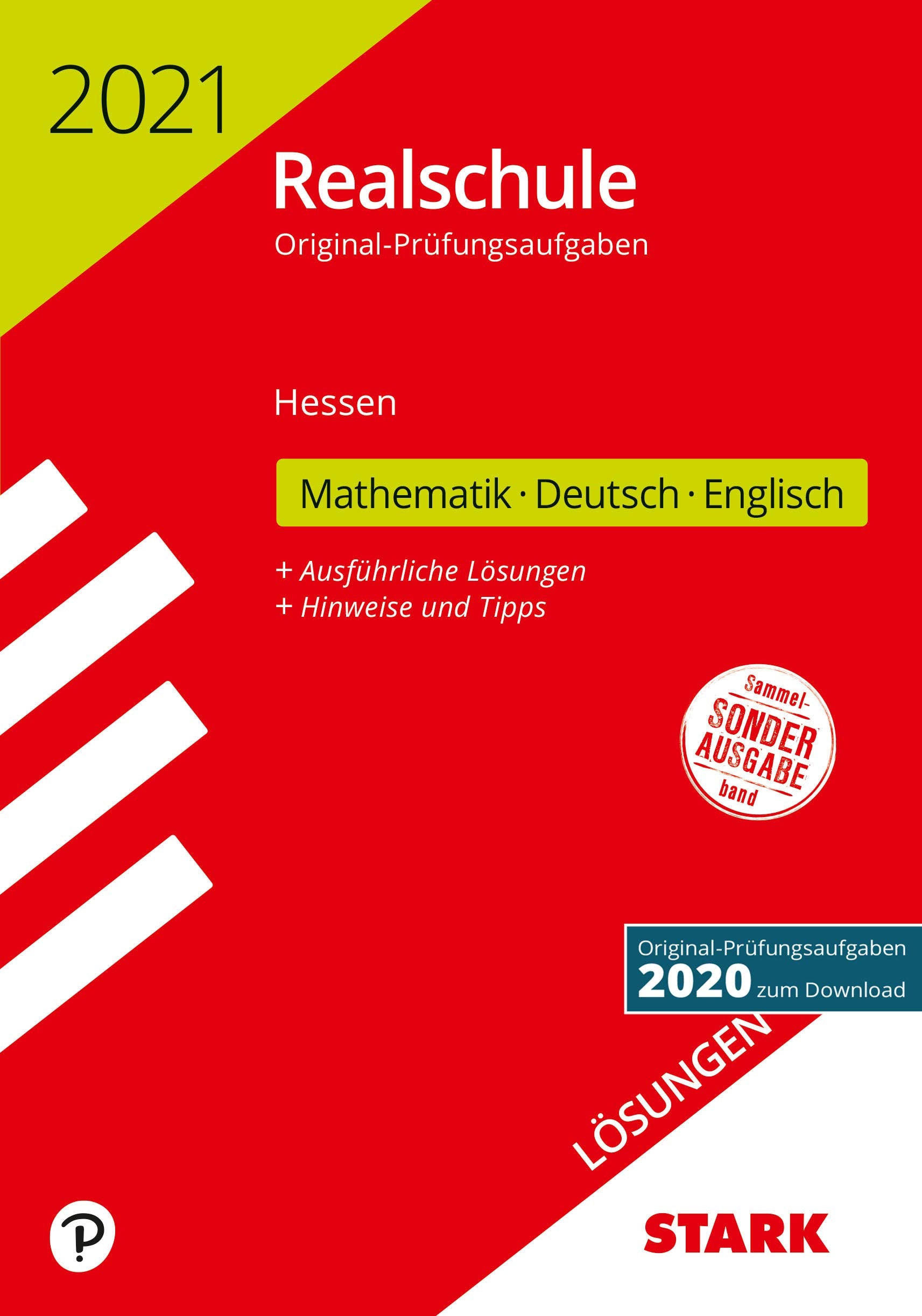 STARK Lösungen zu Original-Prüfungen Realschule 2021 - Mathematik, Deutsch, Englisch - Hessen (STARK-Verlag - Abschlussprüfungen) Books