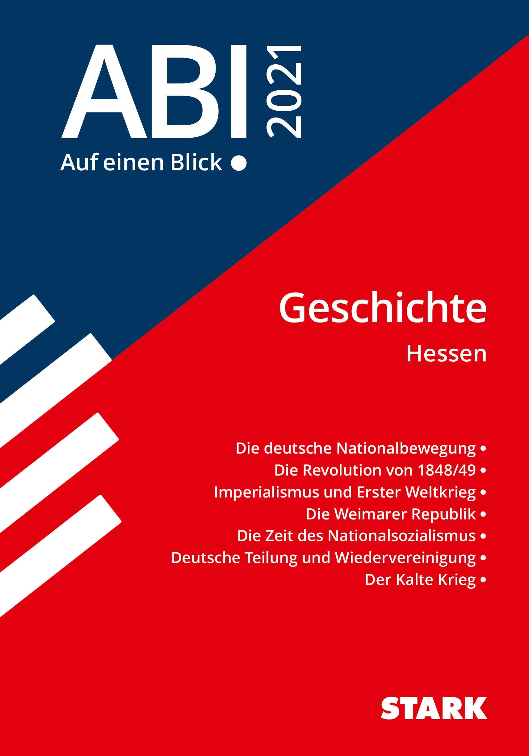 Product Image: STARK Abi - auf einen Blick! Geschichte Hessen 2021