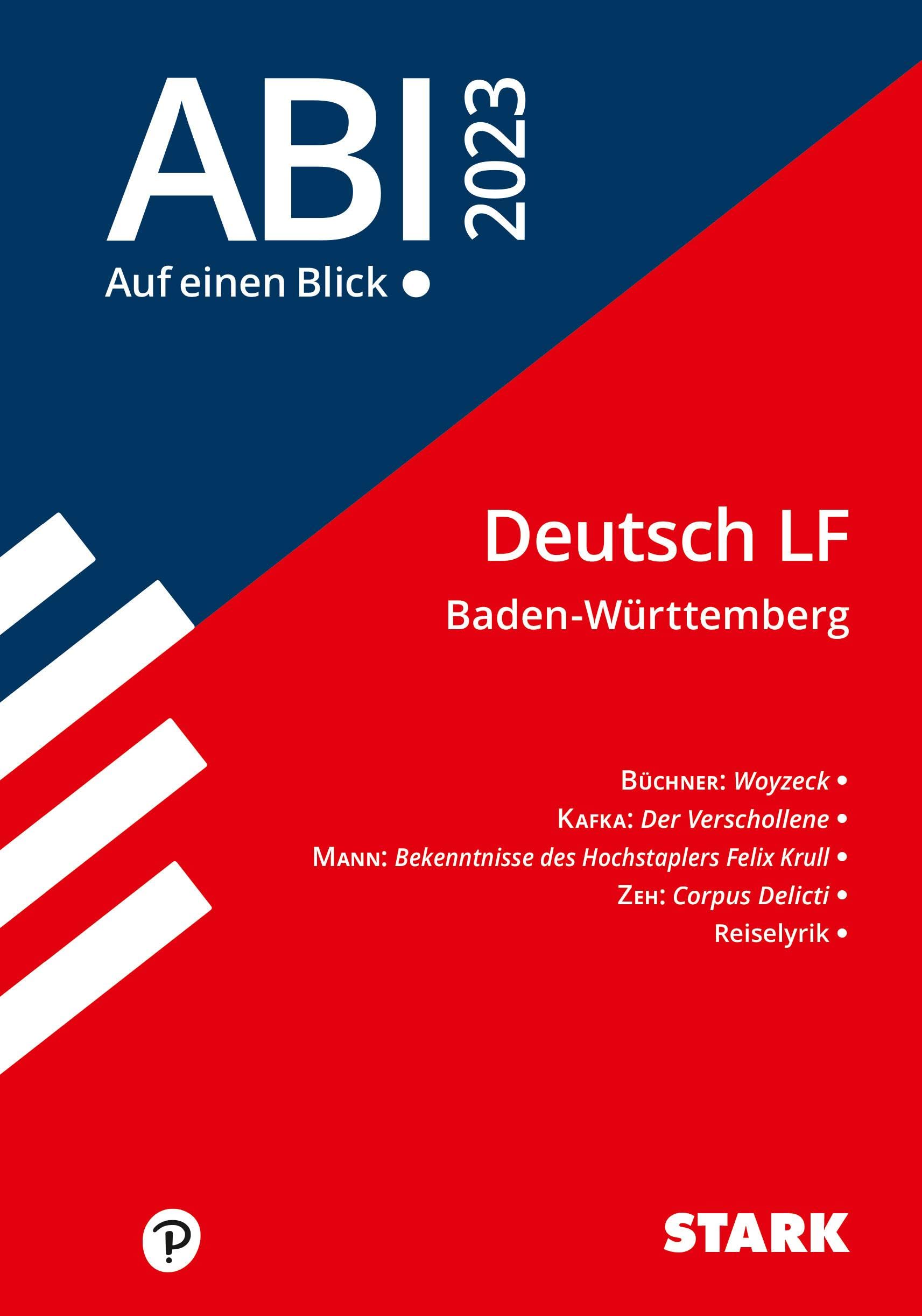 STARK Abi - auf einen Blick! Deutsch Baden-Württemberg 2023 Drama