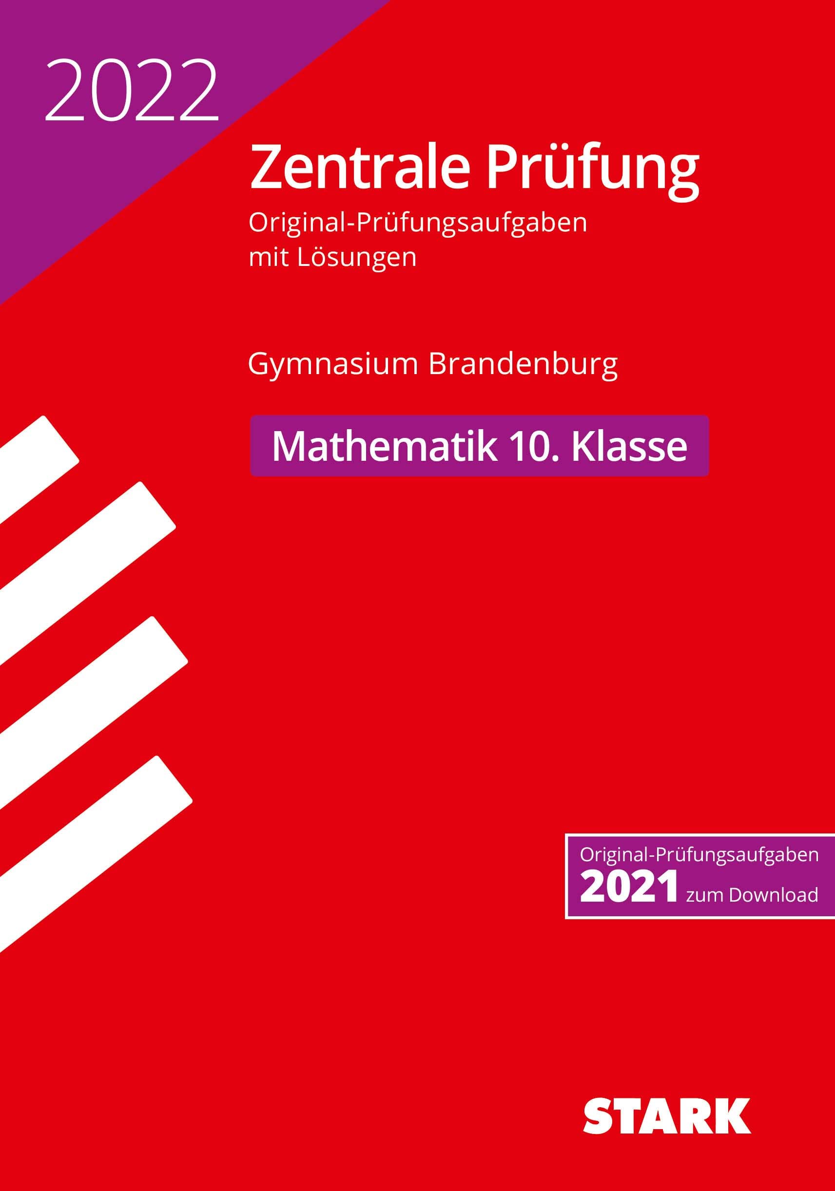 STARK Zentrale Prüfung 2022 - Mathematik 10. Klasse - Brandenburg book