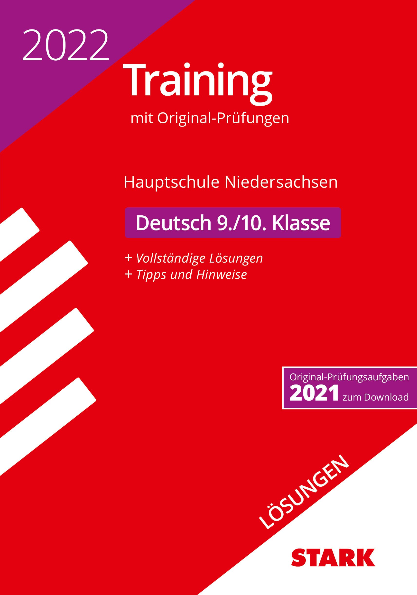 STARK Lösungen zu Original-Prüfungen und Training Hauptschule 2022 - Deutsch 9./10. Klasse - Niedersachsen Books