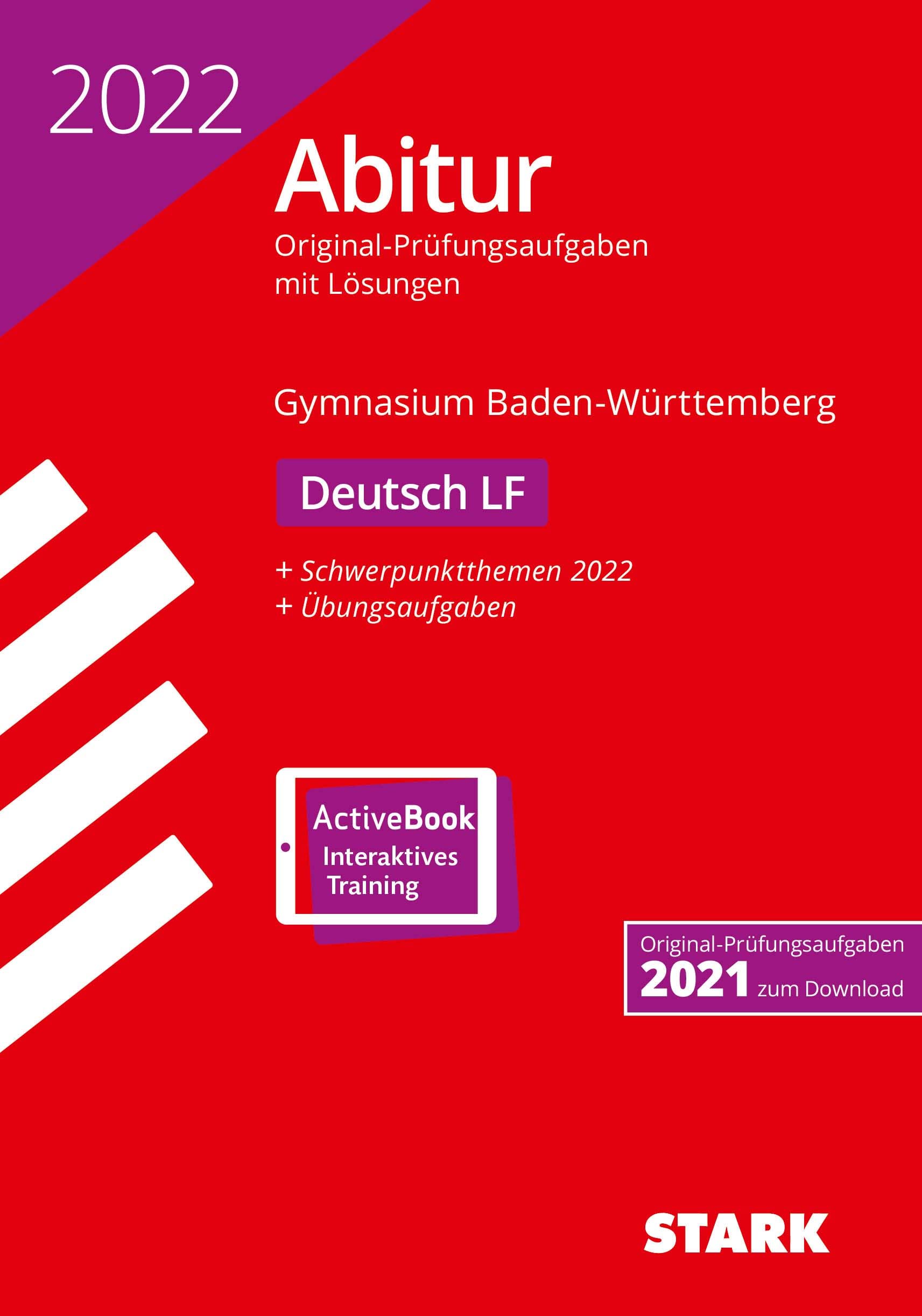 STARK Abiturprüfung BaWü 2022 - Deutsch Leistungsfach Books