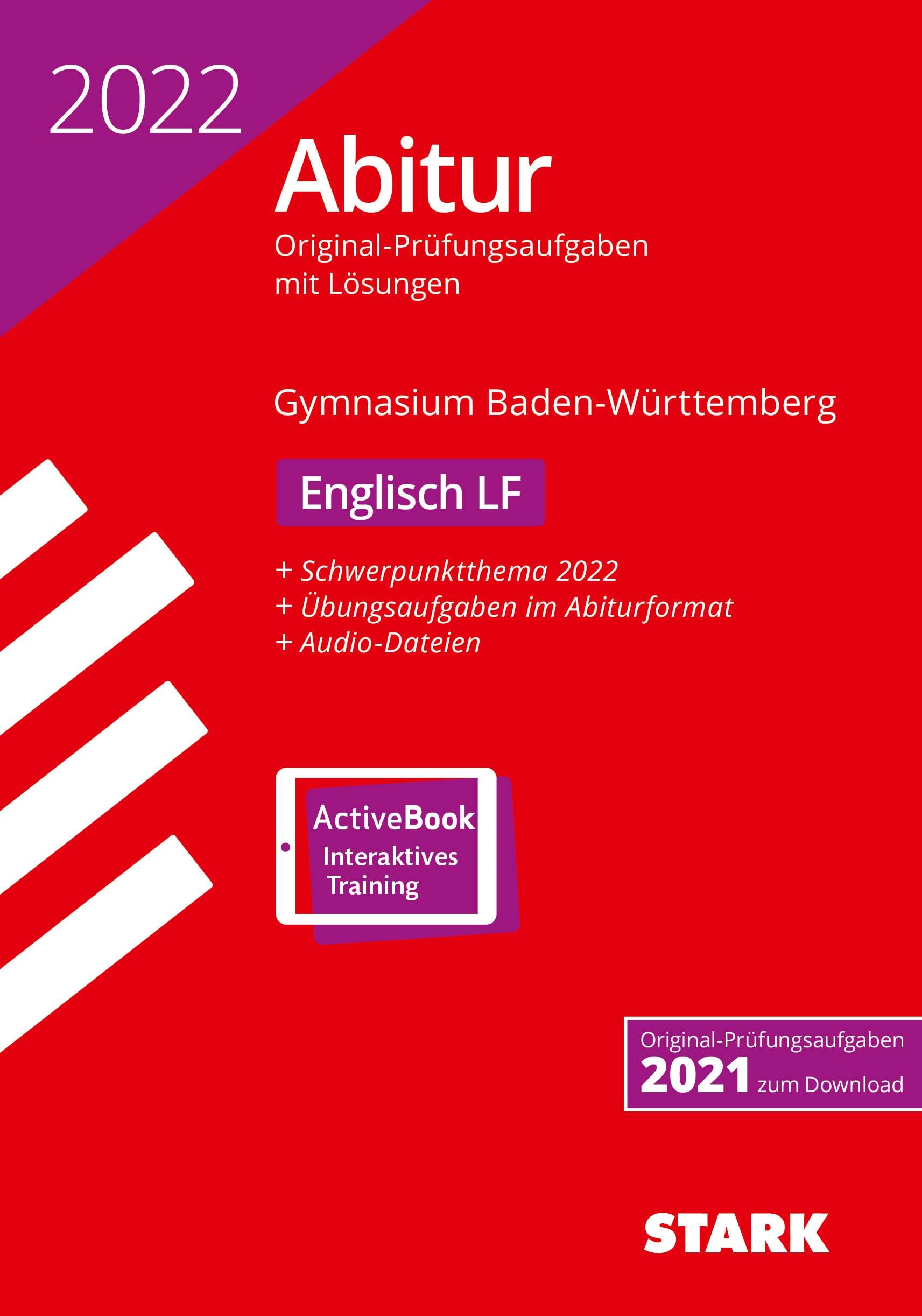 STARK Abiturprüfung BaWü 2022 - Englisch Leistungsfach Foreign Languages ​​& Dictionaries