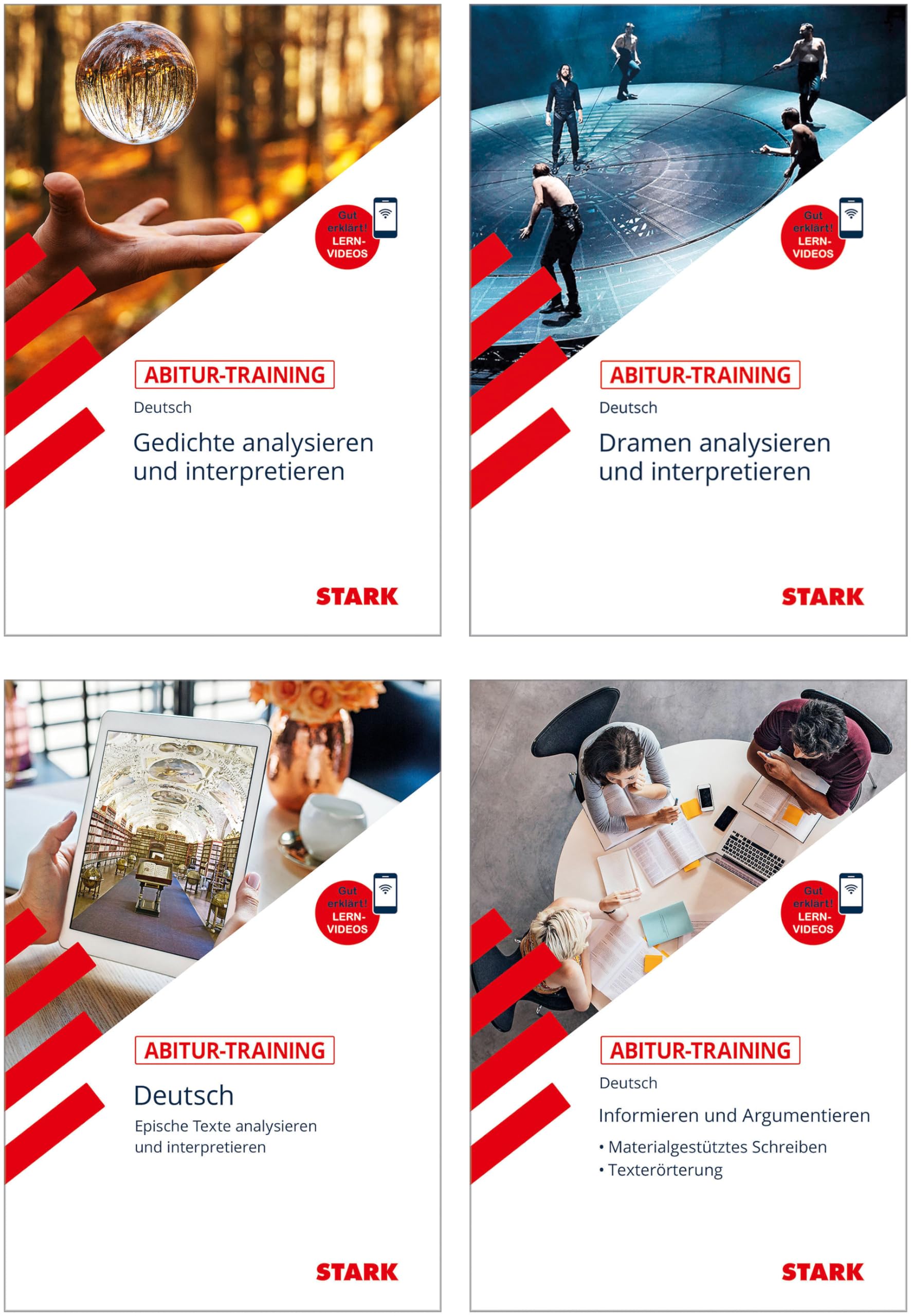 STARK Deutsch - Abitur-Training - Erörtern und Sachtexte, Lyrik, Epik, Dramen Drama