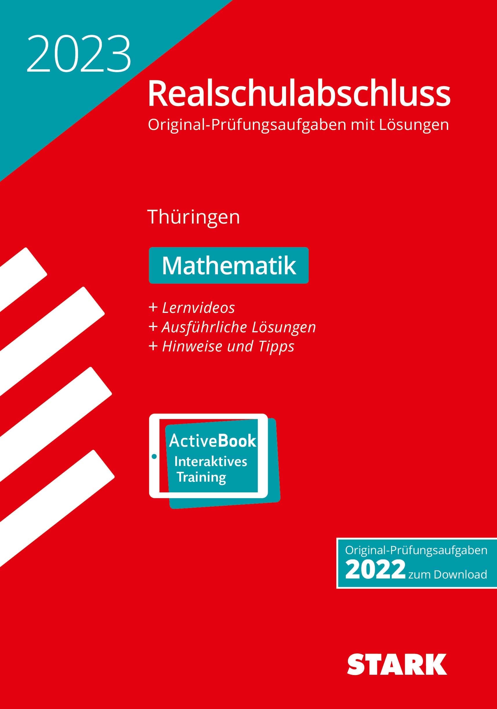 STARK Original-Prüfungen Realschulabschluss 2023 - Mathematik - Thüringen Study Guides