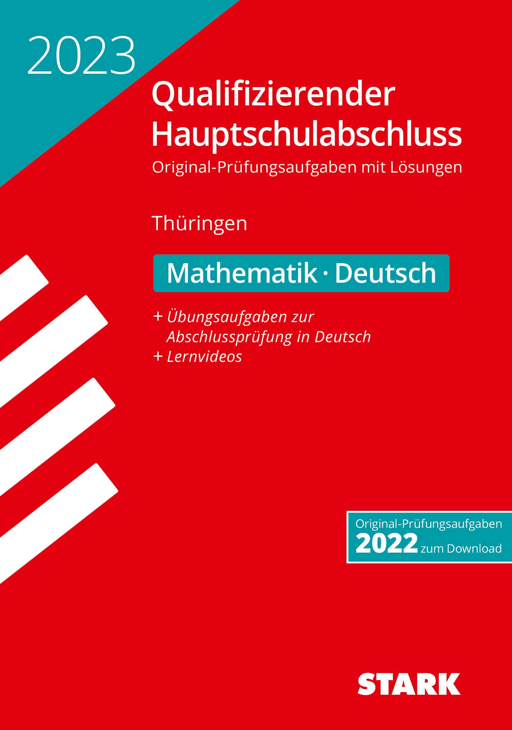 STARK Qualifizierender Hauptschulabschluss 2023 - Mathematik, Deutsch - Thüringen Social Sciences