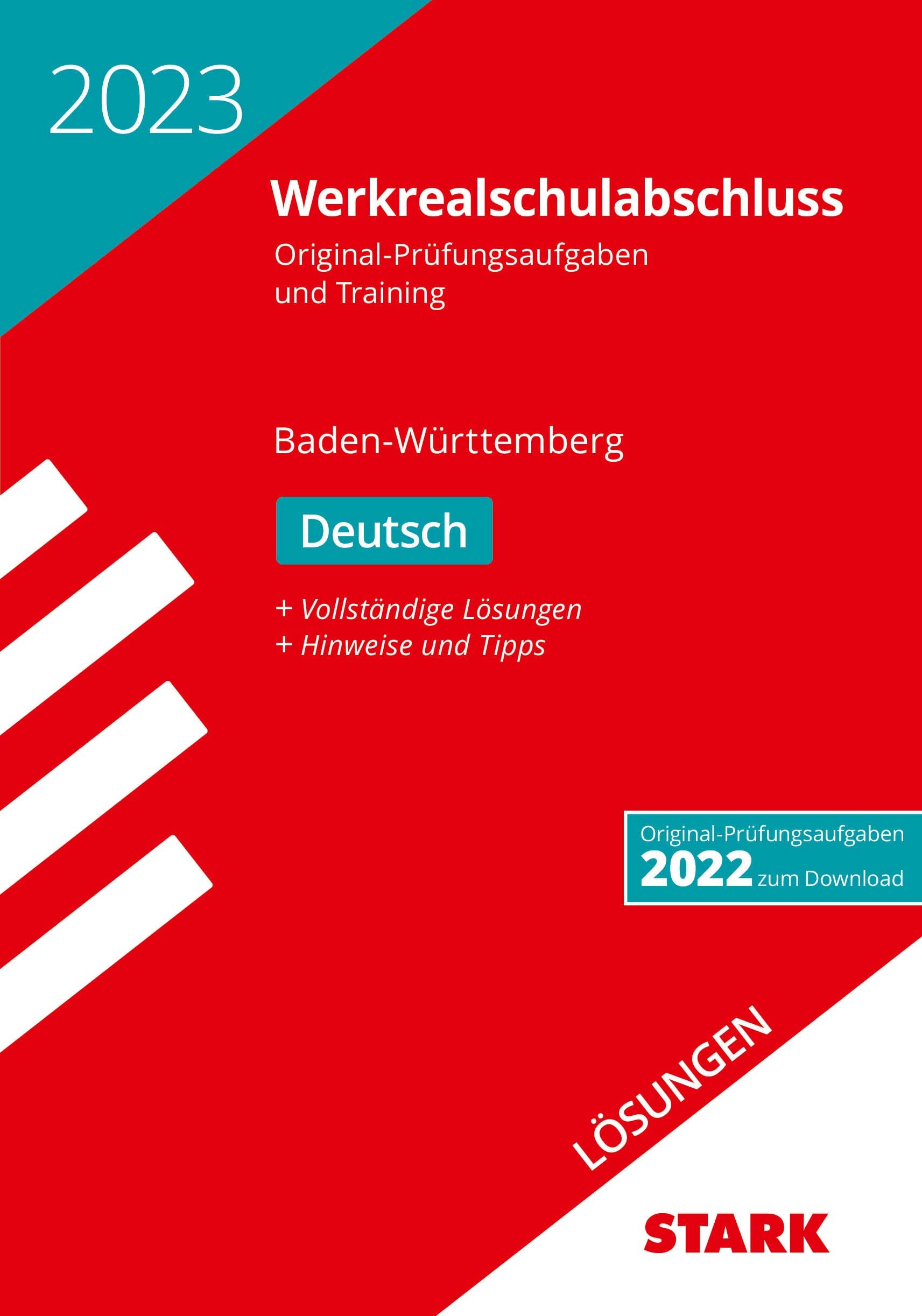 STARK Lösungen zu Original-Prüfungen und Training Werkrealschule 2023 - Deutsch 10. Klasse - BaWü Social Sciences