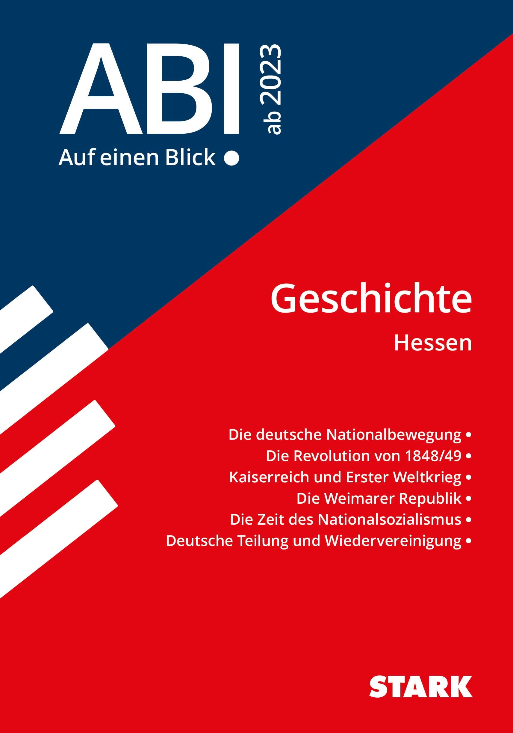 STARK Abi - auf einen Blick! Geschichte Hessen 2023 (STARK-Verlag - Auf einen Blick!) General education