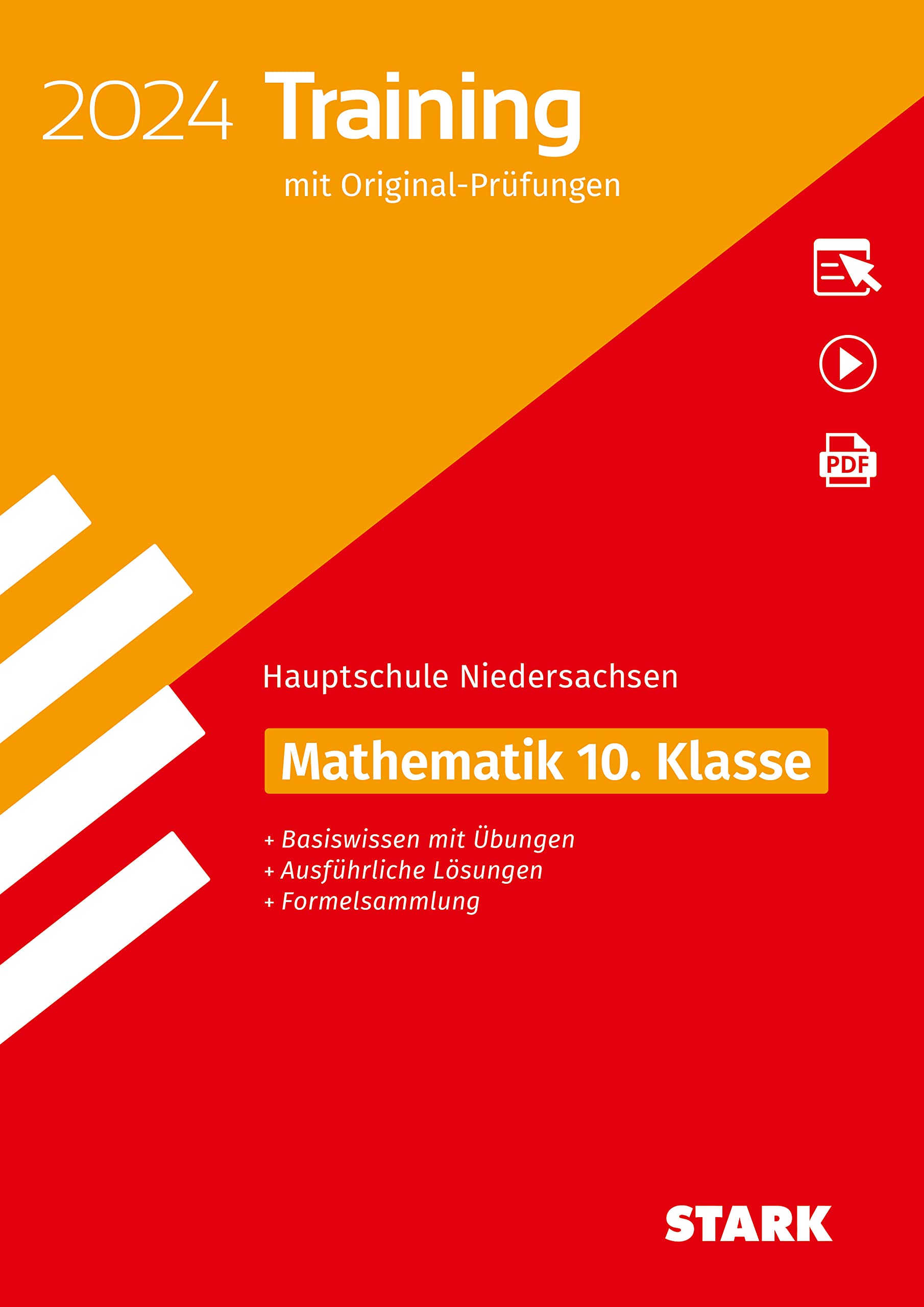 STARK Original-Prüfungen und Training Hauptschule 2024 - Mathematik 10. Klasse - Niedersachsen (Abschlussprüfungen) Study Guides