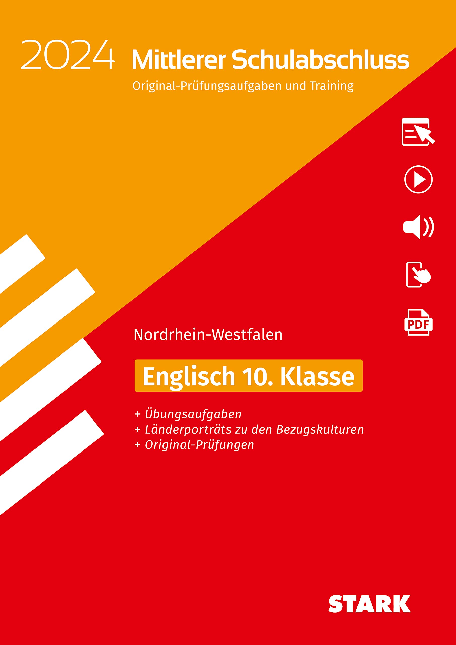 STARK Original-Prüfungen und Training - Mittlerer Schulabschluss 2024 - Englisch - NRW Foreign Languages ​​& Dictionaries