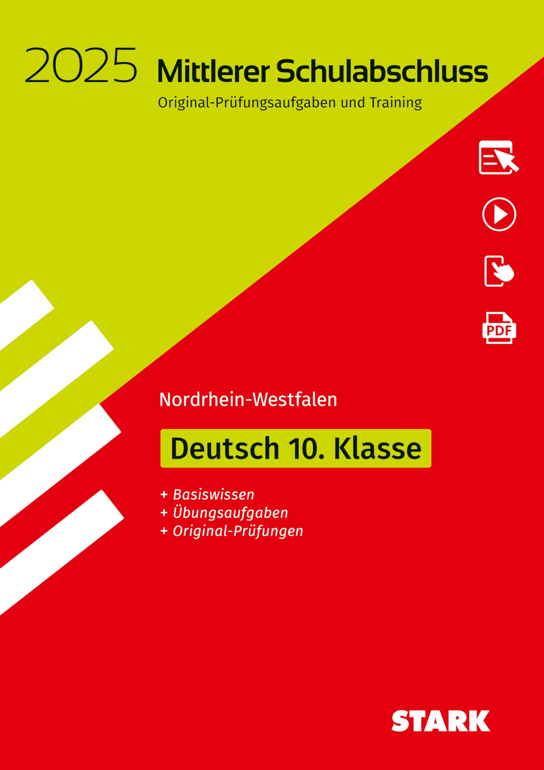 STARK Original-Prüfungen und Training - Mittlerer Schulabschluss 2025 - Deutsch - NRW Social Sciences