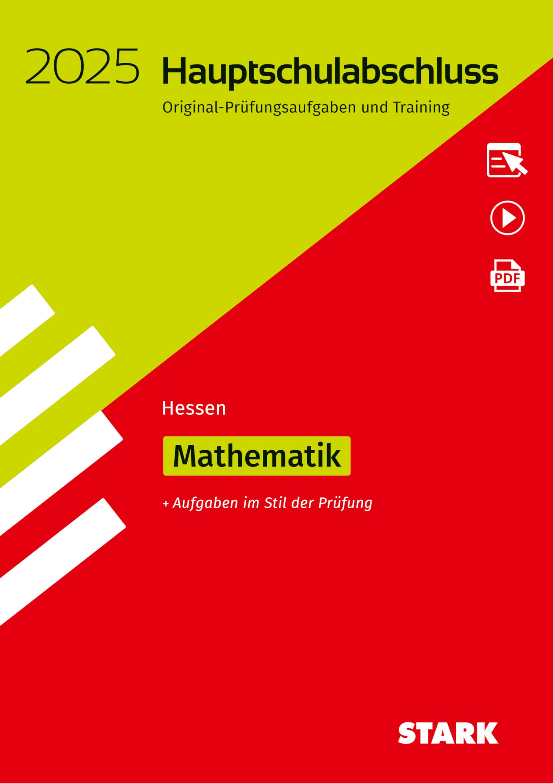 STARK Original-Prüfungen und Training Hauptschulabschluss 2025 - Mathematik - Hessen Study Guides