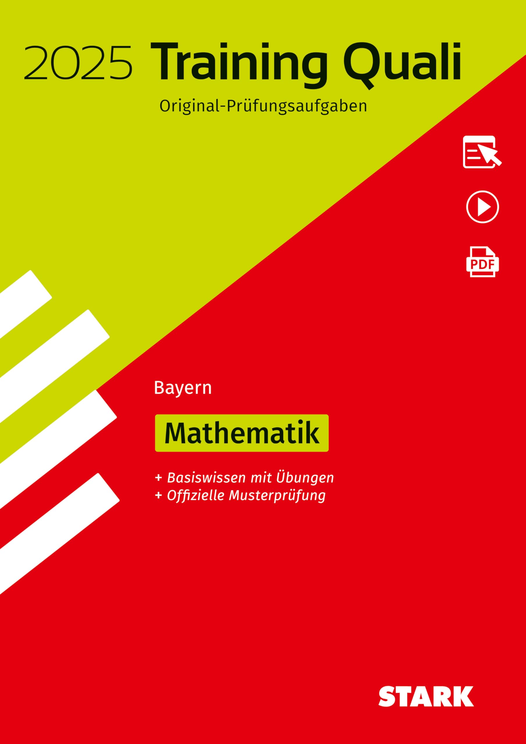 STARK Training Abschlussprüfung Quali Mittelschule 2025 - Mathematik 9. Klasse - Bayern Study Guides