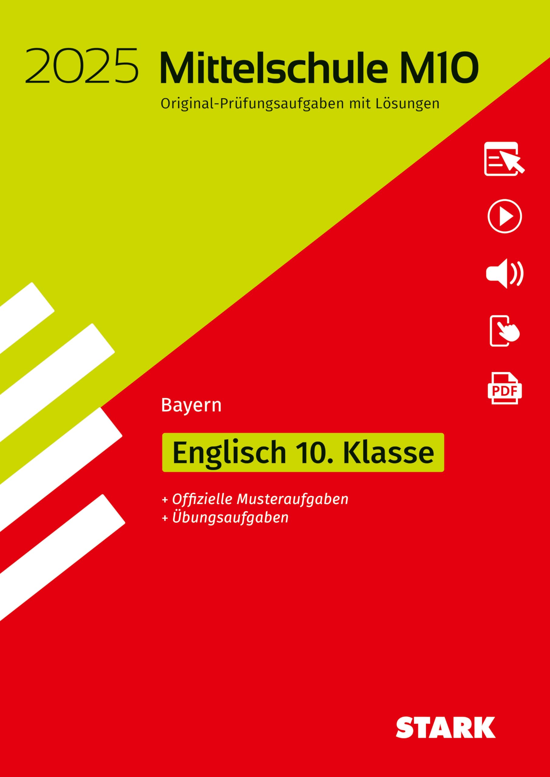 STARK Original-Prüfungen und Training Mittelschule M10 2025 - Englisch - Bayern Foreign Languages ​​& Dictionaries