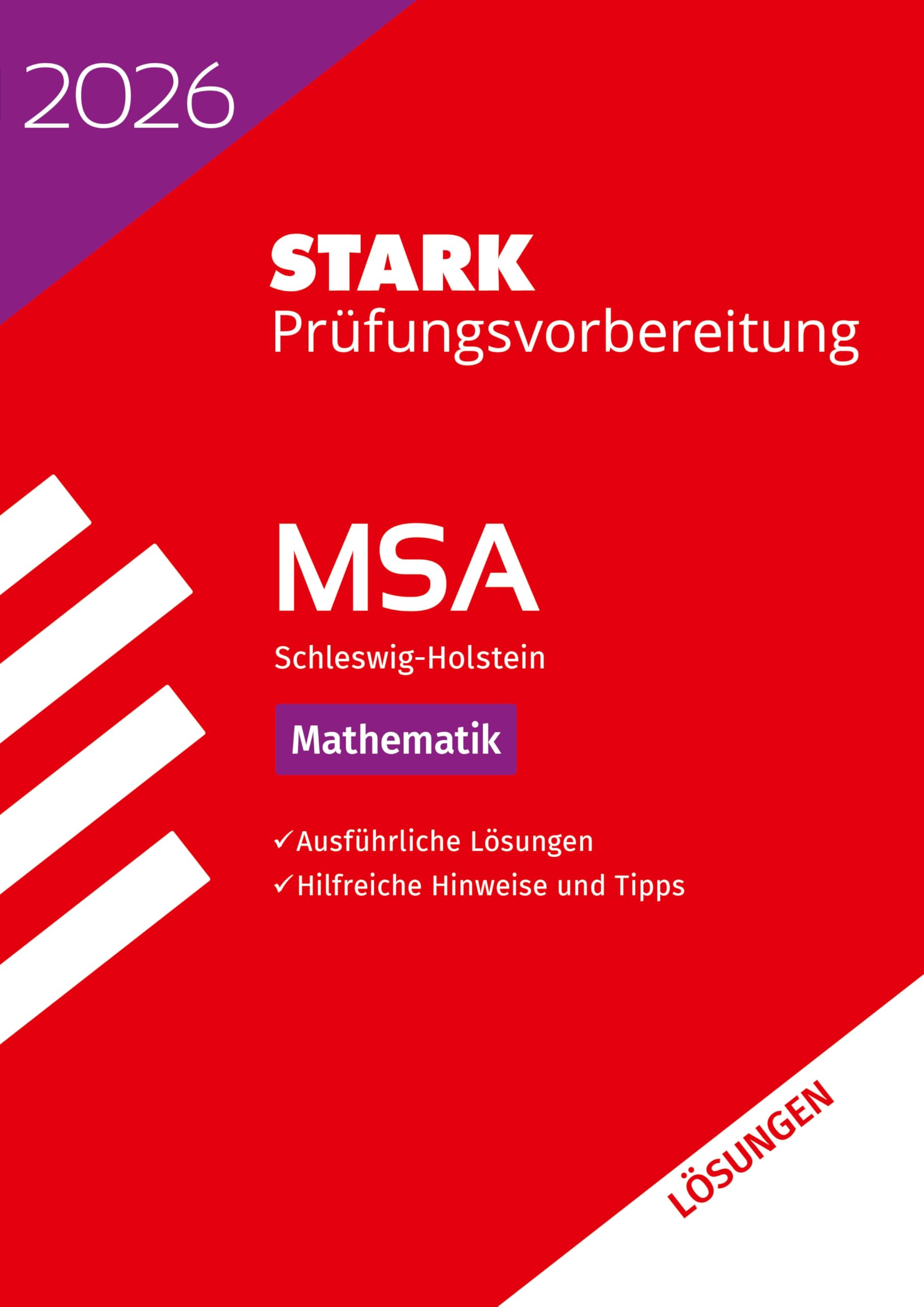 STARK Lösungen zu Mathematik - MSA 2026 Schleswig-Holstein - Prüfungsvorbereitung Study Guides